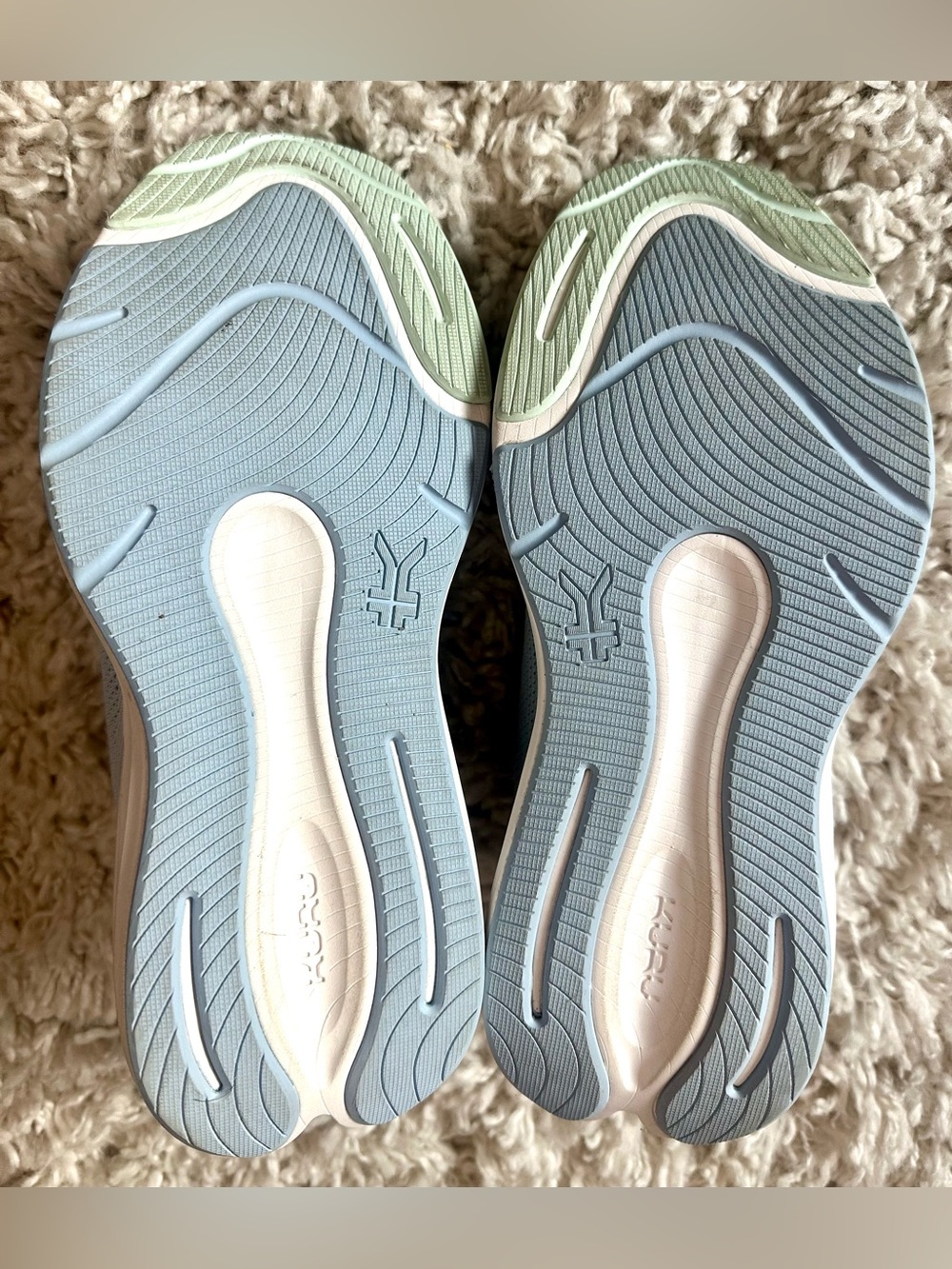 KURU Women's Light Blue Knit Athletic Sneakers for Plantar Fasciitis size 8.5 - Picture 8 of 9